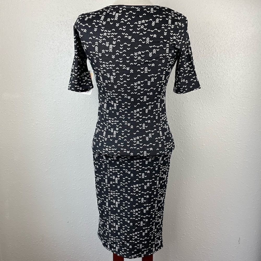 NWT LulaRoe Julia Midi Dress Size XXS - Picture 6 of 7